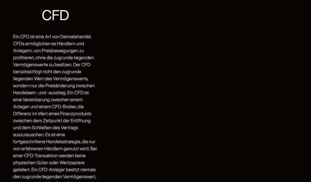 Montfort Capitals Tradable Assets