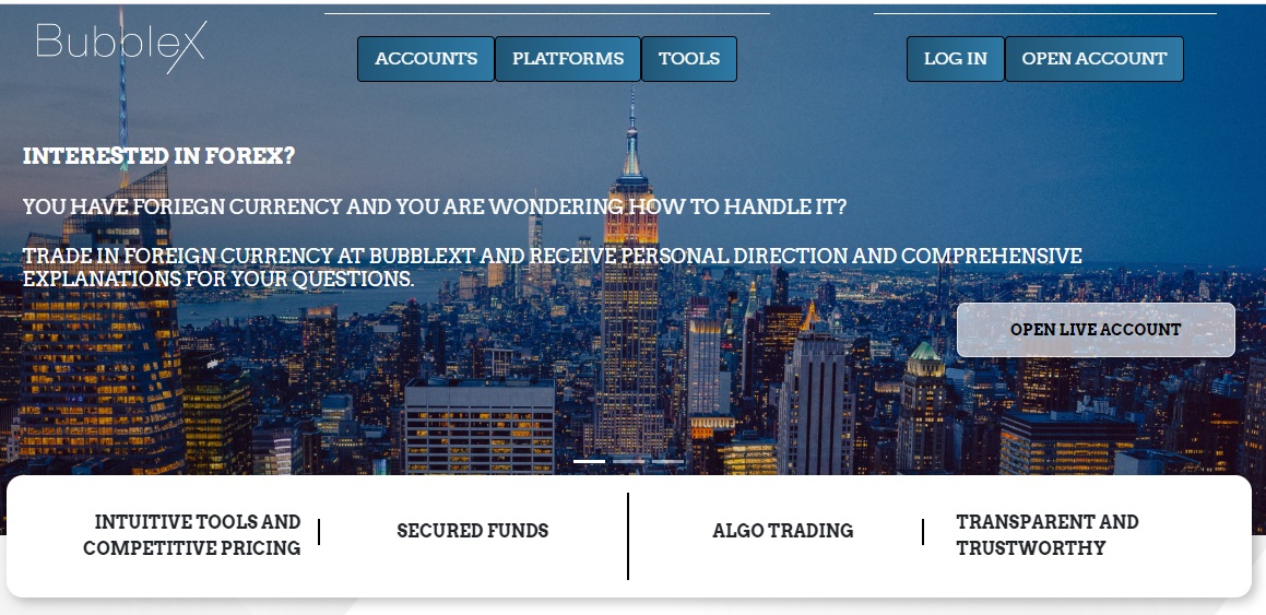 Bubblext Review – Algorithmic Crypto and FX Trading is The Future?