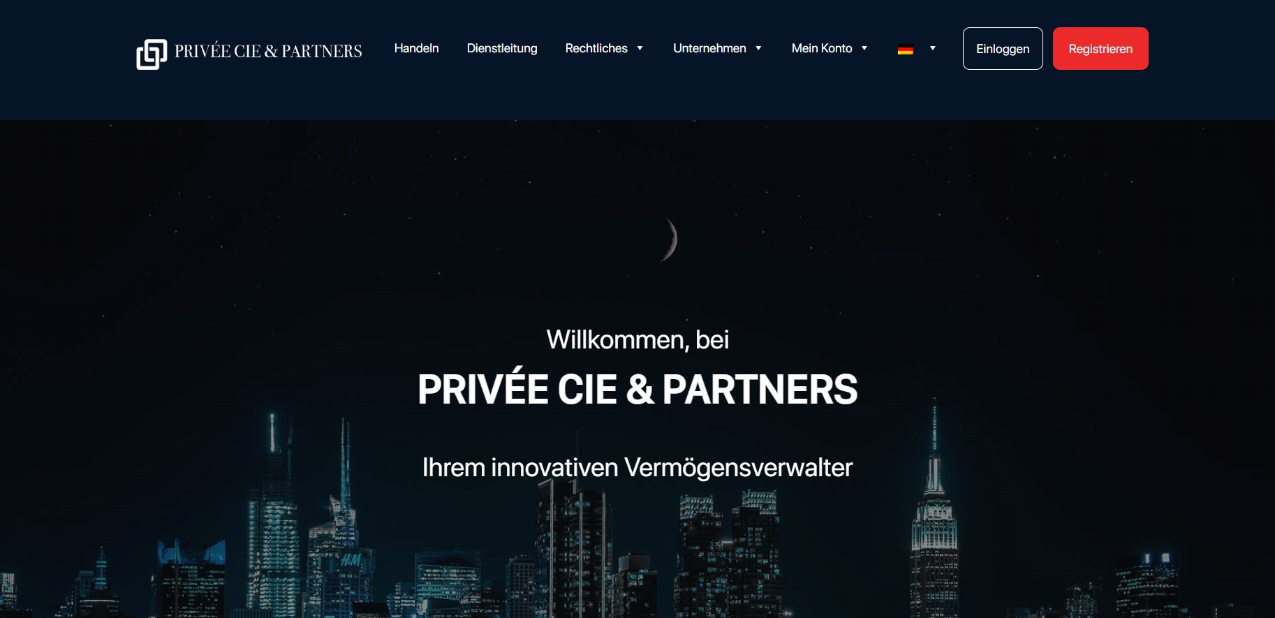Privee Cie & Partners startseite