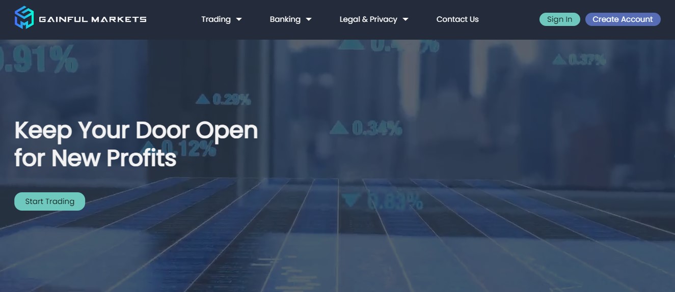 Gainful Markets Homepage