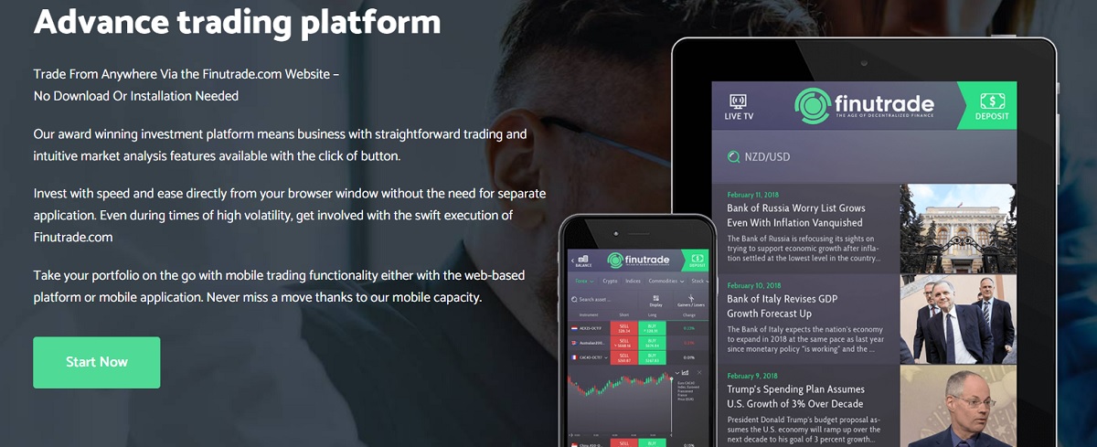 FinuTrade platform