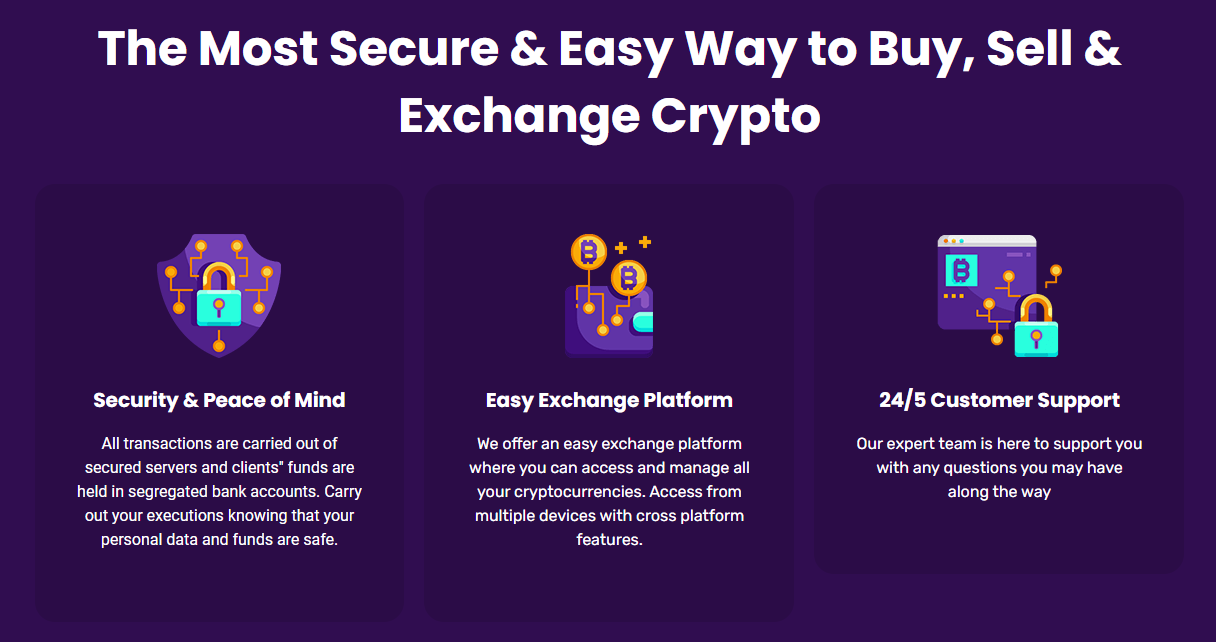 Easy Crypto4U trading platform
