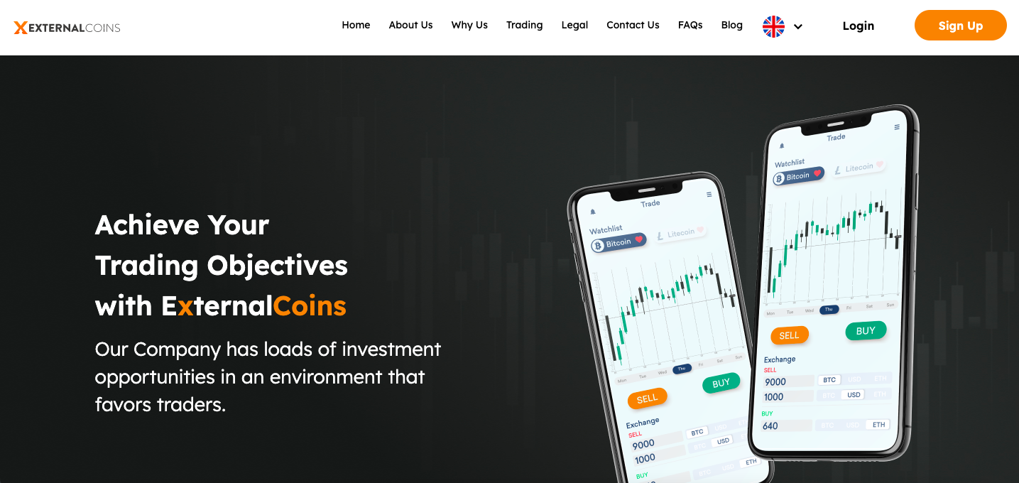 External Coins website