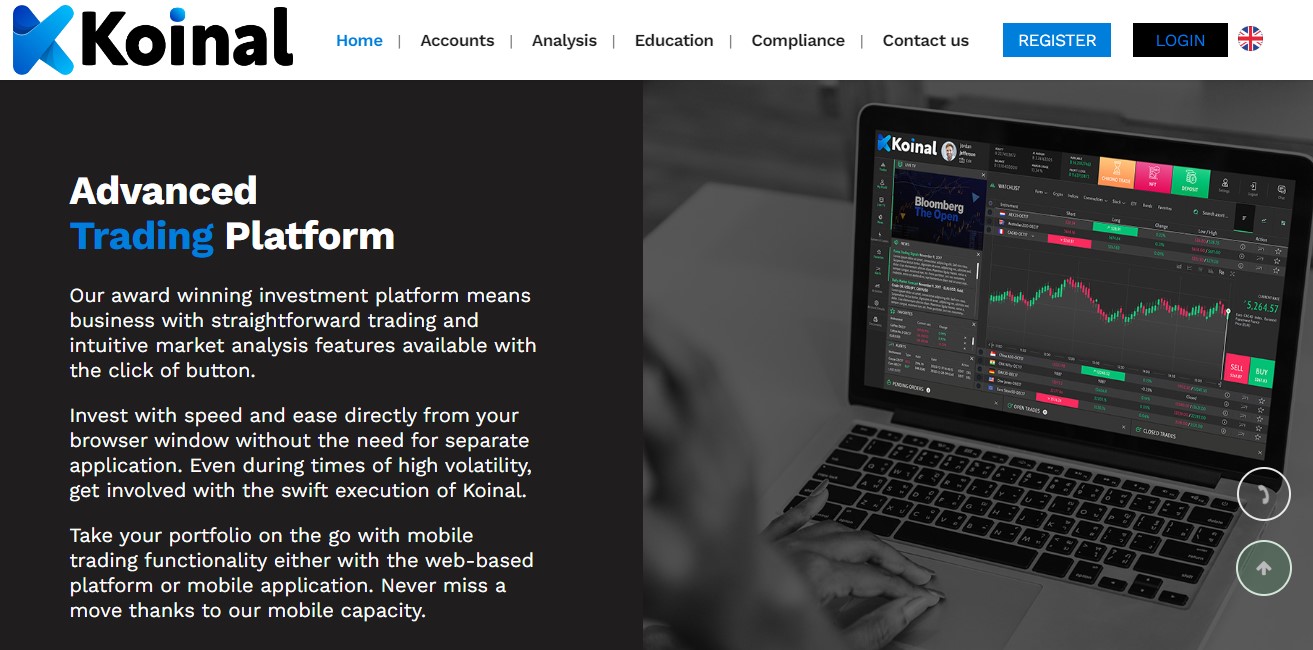 Koinal Trading Platform