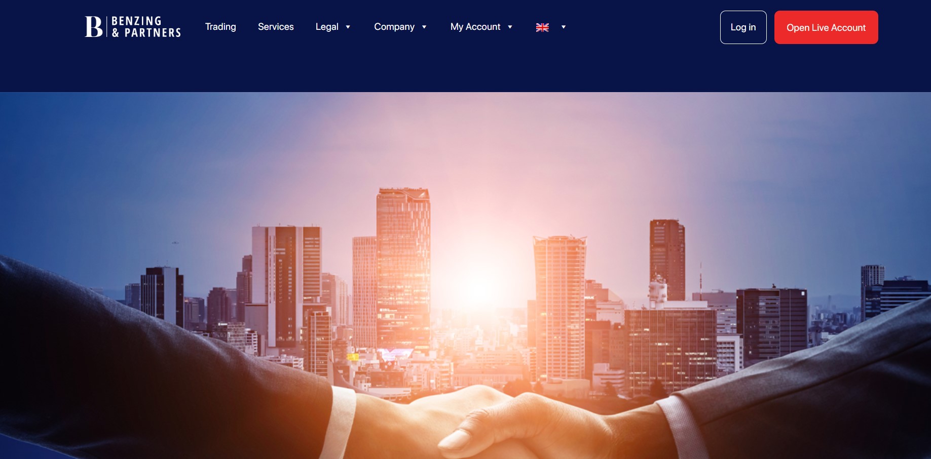 Benzing-Partners website