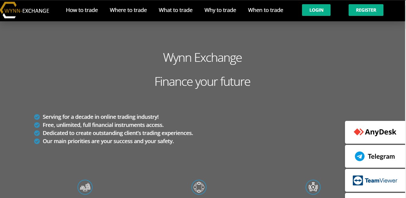Wynn Exchange Homepage