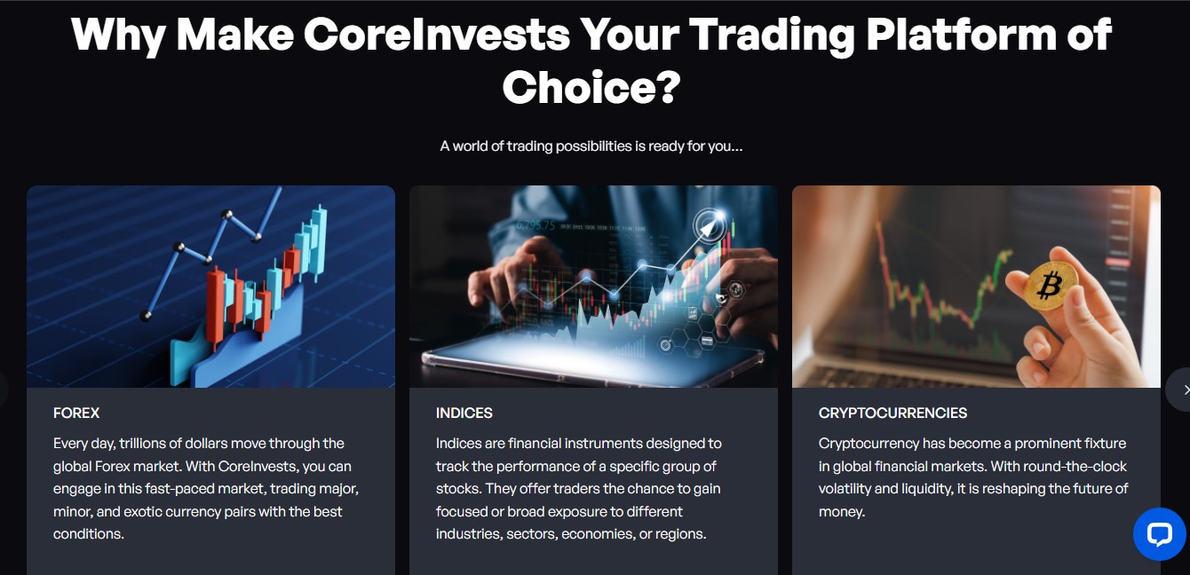 CoreInvests Assets